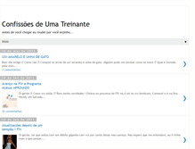 Tablet Screenshot of confissoesdeumatreinante.blogspot.com