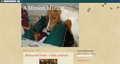 Desktop Screenshot of minionminute.blogspot.com