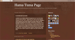 Desktop Screenshot of hamatuma.blogspot.com