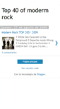 Mobile Screenshot of modernrocktop40.blogspot.com