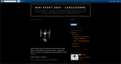Desktop Screenshot of mini2009carcassonne.blogspot.com