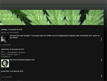 Tablet Screenshot of coletivo222f.blogspot.com