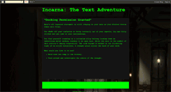 Desktop Screenshot of incarnathetextadventure.blogspot.com