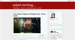 Desktop Screenshot of aidykii-red-blog.blogspot.com