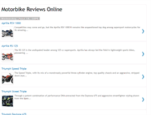 Tablet Screenshot of motoreviewonline.blogspot.com