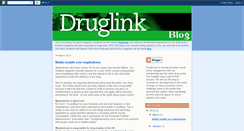 Desktop Screenshot of druglink.blogspot.com