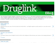 Tablet Screenshot of druglink.blogspot.com