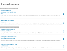 Tablet Screenshot of jordaininsurance.blogspot.com