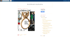 Desktop Screenshot of hannah-bananaaa.blogspot.com