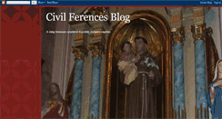 Desktop Screenshot of civilferences.blogspot.com