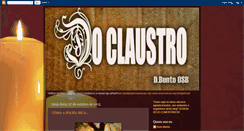 Desktop Screenshot of noclaustrodomosteiro.blogspot.com