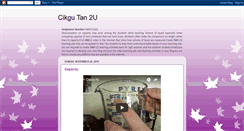 Desktop Screenshot of cikgutan2u.blogspot.com