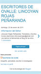 Mobile Screenshot of escritoresdeovalle.blogspot.com