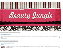 Tablet Screenshot of beauty-jungle.blogspot.com