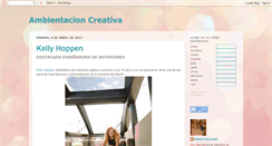 Desktop Screenshot of ambientacioncreativa.blogspot.com