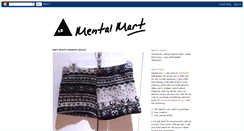 Desktop Screenshot of mental-mart.blogspot.com