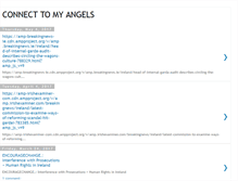 Tablet Screenshot of connecttomyangels.blogspot.com