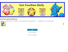 Tablet Screenshot of bingoblitzfreegifts.blogspot.com