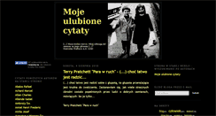 Desktop Screenshot of mojecytaty.blogspot.com