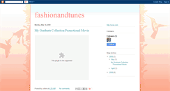 Desktop Screenshot of fashionandtunes.blogspot.com