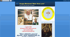 Desktop Screenshot of gruppo-ministrantimattinata.blogspot.com