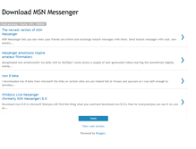 Tablet Screenshot of downloadmsnmessenger.blogspot.com