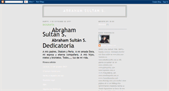 Desktop Screenshot of abrahamsultan.blogspot.com