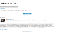 Tablet Screenshot of abrahamsultan.blogspot.com