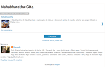 Tablet Screenshot of mahabharatha-gita.blogspot.com