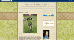Desktop Screenshot of daveshawfamily.blogspot.com