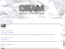 Tablet Screenshot of okamstudio.blogspot.com