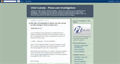 Desktop Screenshot of childcustody-investigations.blogspot.com