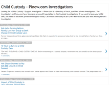 Tablet Screenshot of childcustody-investigations.blogspot.com