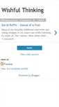 Mobile Screenshot of frankieswishfulthinking.blogspot.com