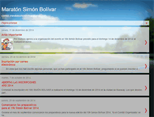 Tablet Screenshot of maratonsimonbolivar.blogspot.com