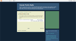 Desktop Screenshot of grandeprairieradio.blogspot.com