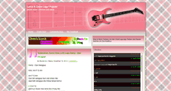 Desktop Screenshot of lyrics-chord.blogspot.com