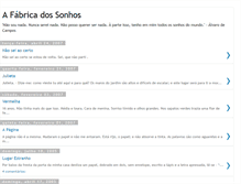 Tablet Screenshot of fabricadesonhos.blogspot.com