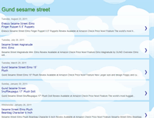 Tablet Screenshot of gund-sesame-street.blogspot.com