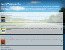 Tablet Screenshot of buonavacanzarho.blogspot.com