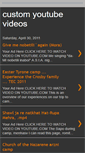 Mobile Screenshot of custom-youtube-videos.blogspot.com
