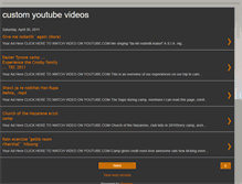 Tablet Screenshot of custom-youtube-videos.blogspot.com