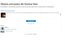 Tablet Screenshot of losplanetasdelsistemasolar.blogspot.com