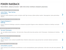 Tablet Screenshot of pokeri-rakeback.blogspot.com