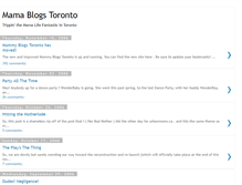 Tablet Screenshot of mamablogstoronto.blogspot.com