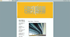 Desktop Screenshot of cincyinspire.blogspot.com