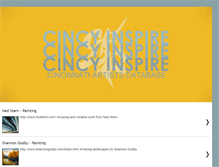 Tablet Screenshot of cincyinspire.blogspot.com
