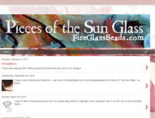 Tablet Screenshot of fireglassbeads.blogspot.com