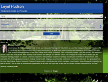 Tablet Screenshot of leyelhudson.blogspot.com