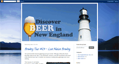 Desktop Screenshot of discoverbeerinnewengland.blogspot.com